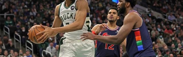 星空体育中国- 恩比德40+15,费城横扫尼克斯  